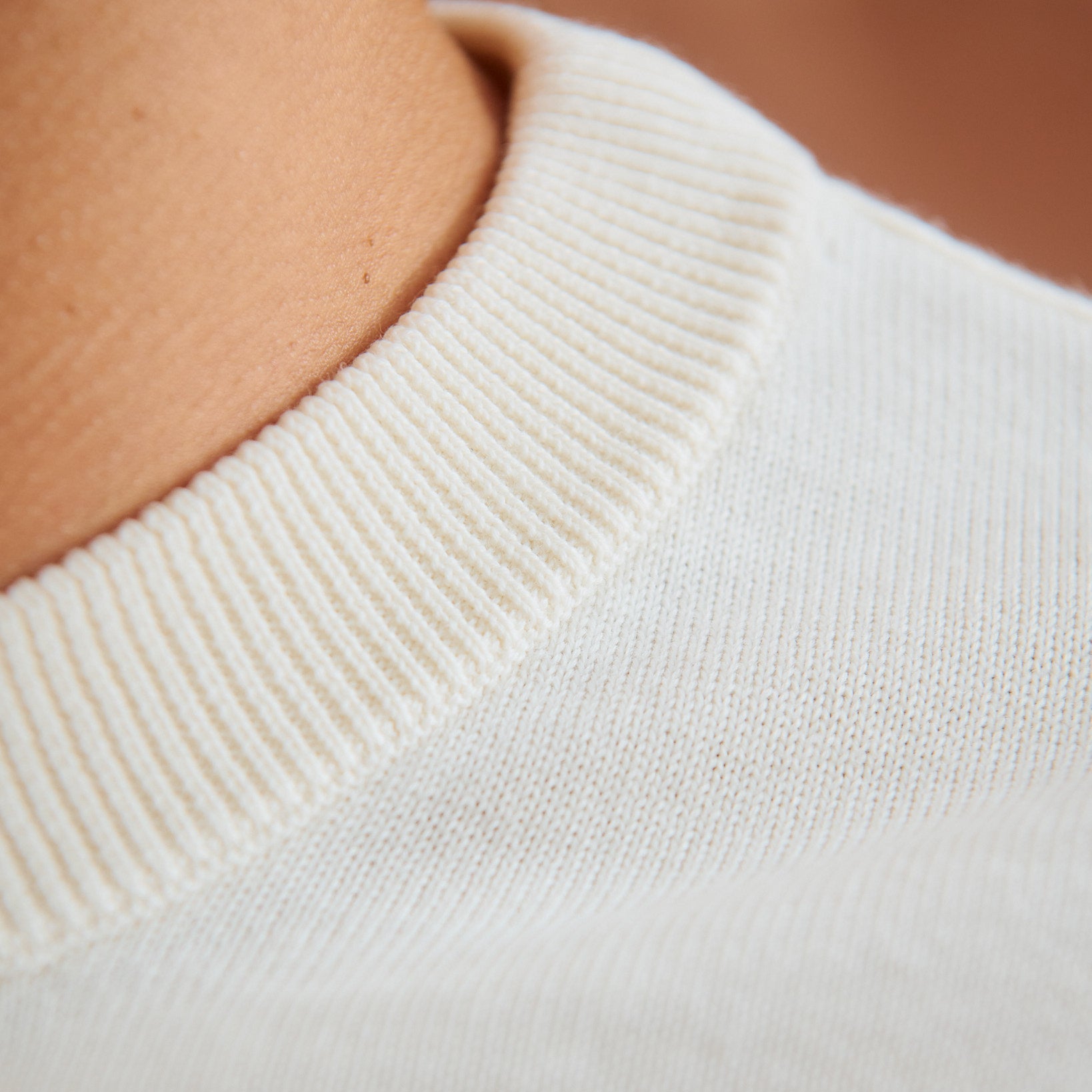 The 14 gg Crewneck Sweater - Nature