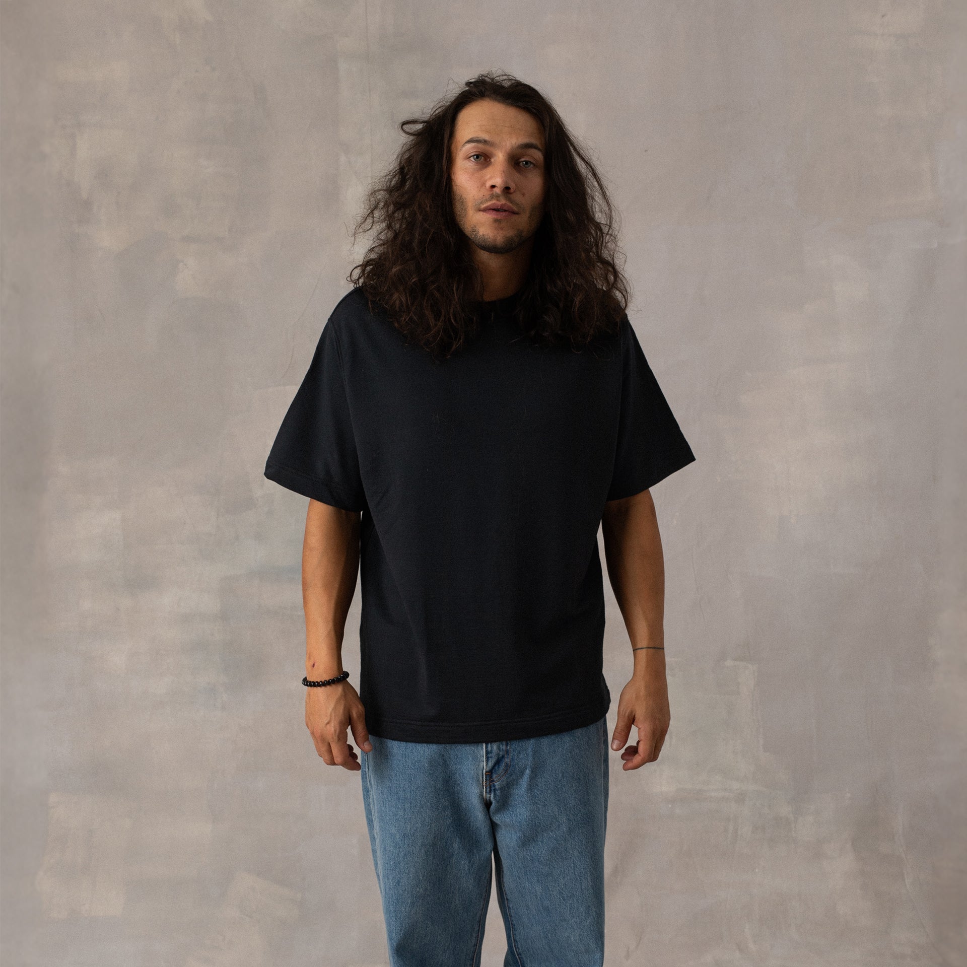 Toke is 174 cm tall.
weights 72 kg and 
wears a size M - Short