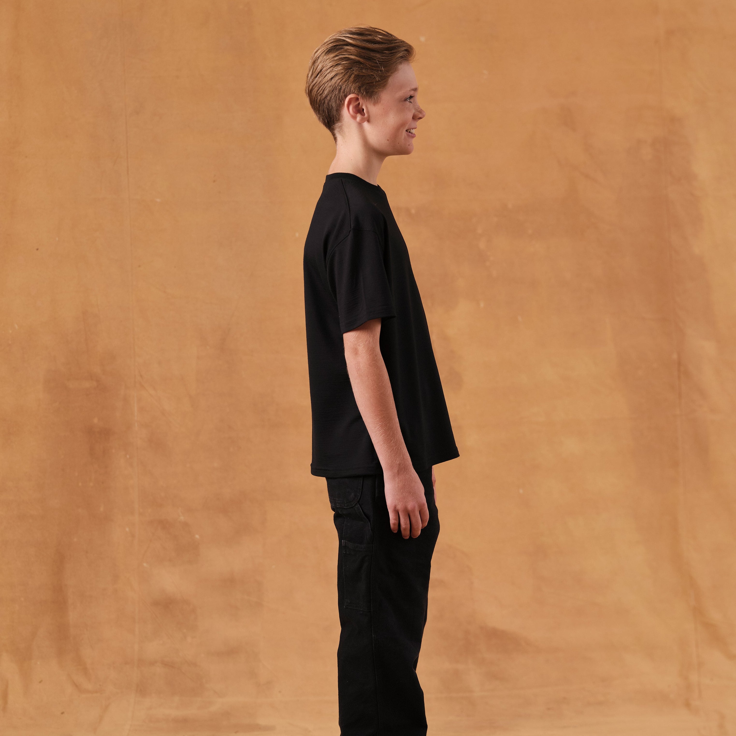 The Kids T-Shirt S/S - Black