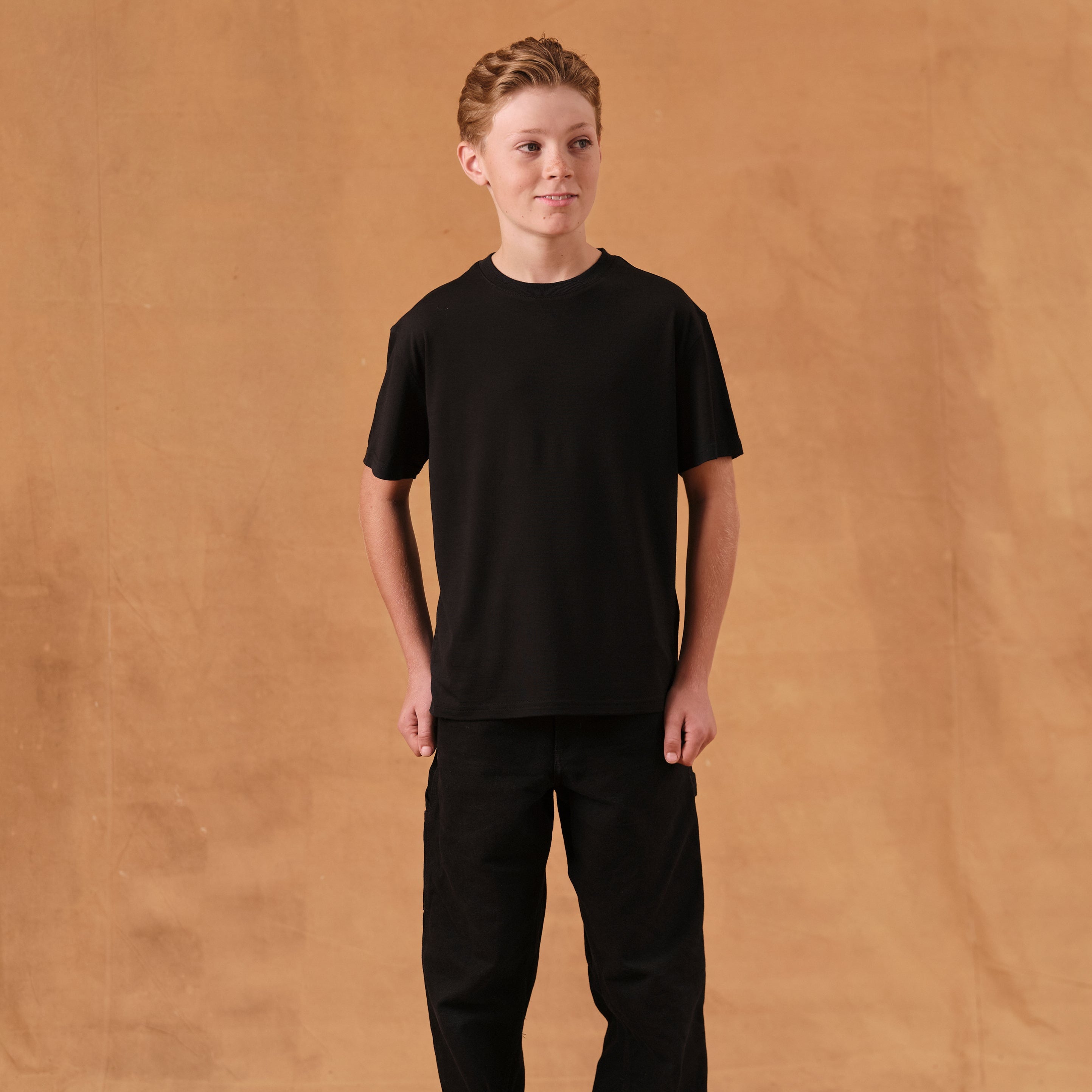 The Kids T-Shirt S/S - Black