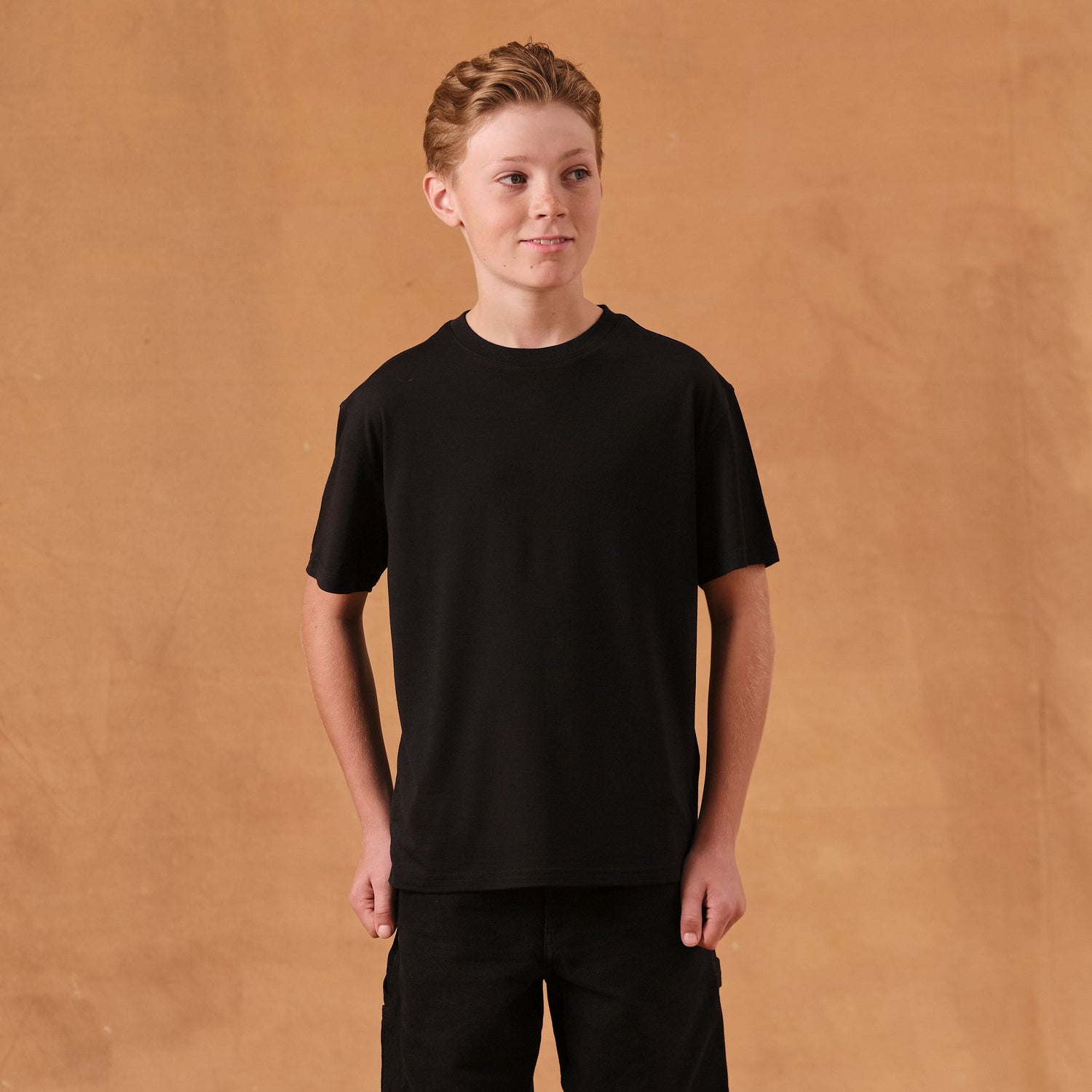 The Kids T-Shirt S/S - Black