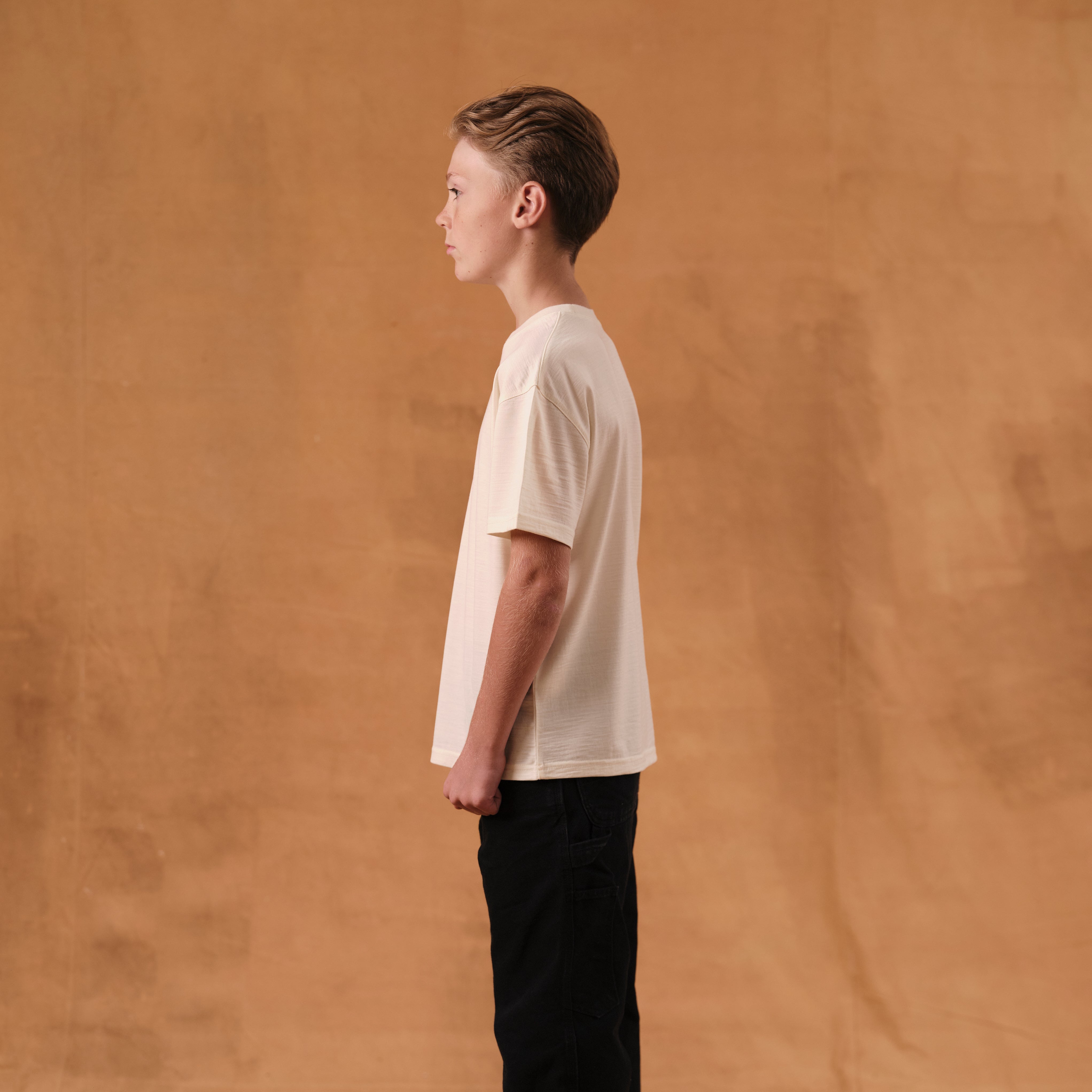 Vincent is 155 cm tall
Weights 41 kg and wears a
Size 11-12 yrs