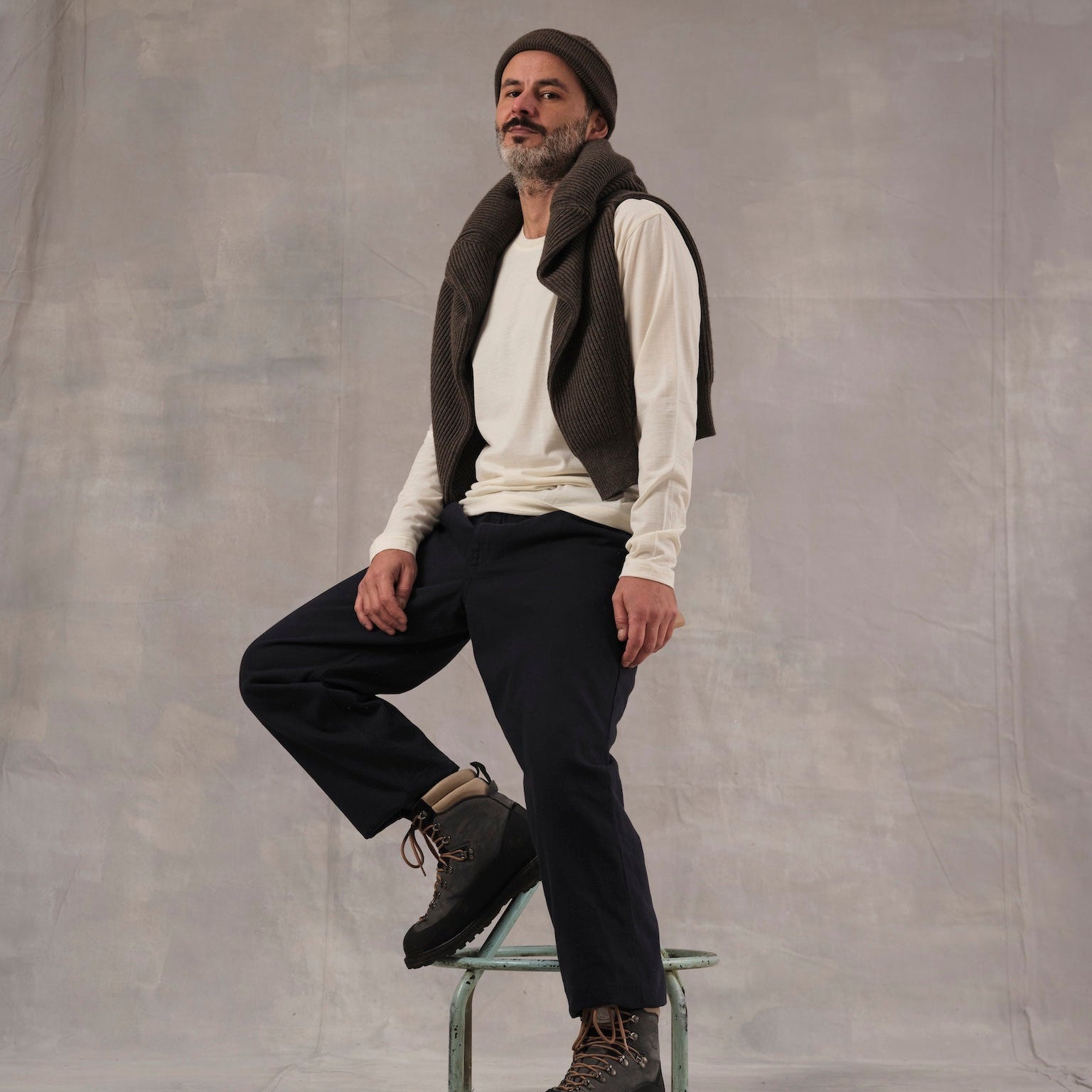 The Rib Sweater - Brown