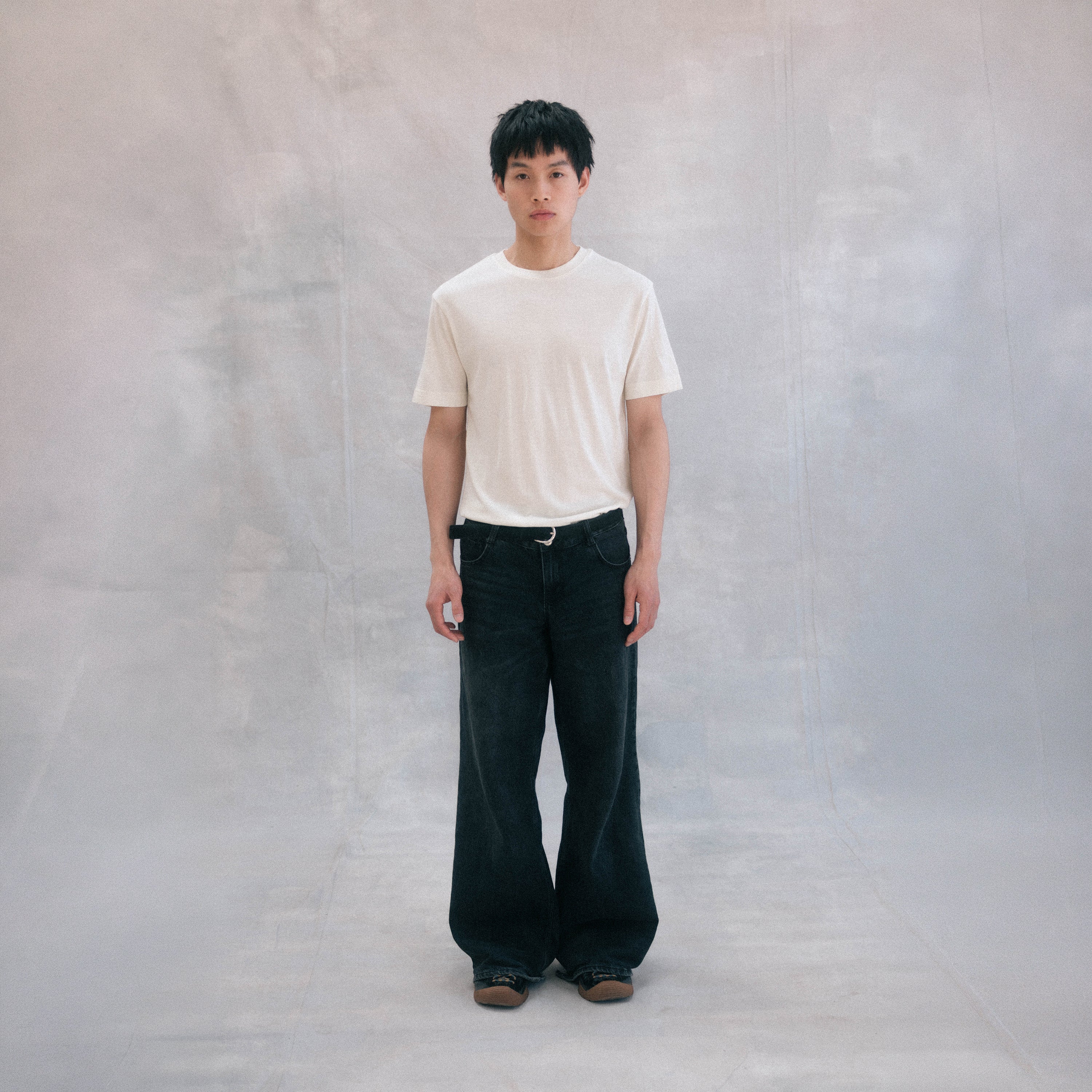 Tommy is 178 cm tall.
weights 70 kg and wears a&nbsp;
Size S - Length Short