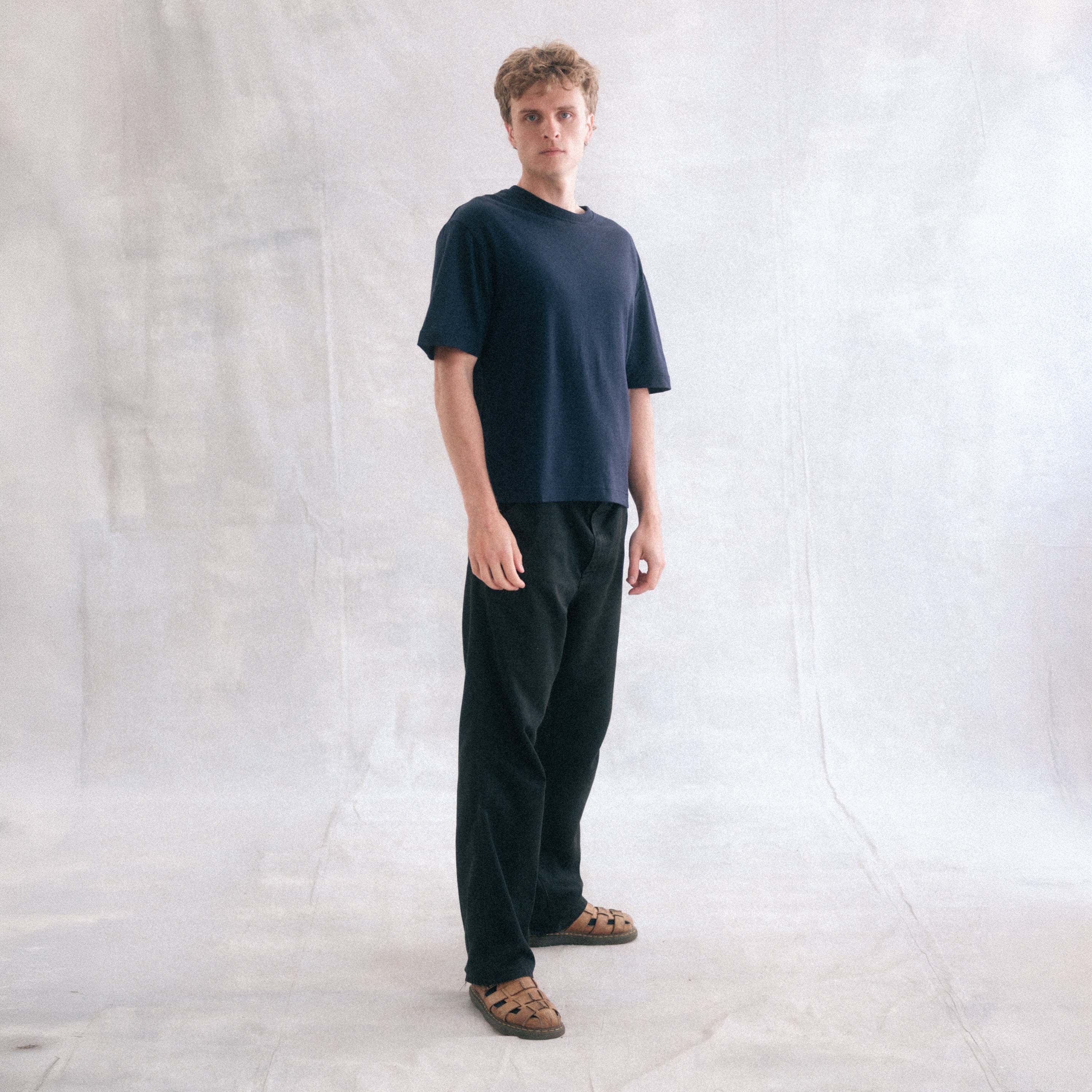The Box Tee - Blue