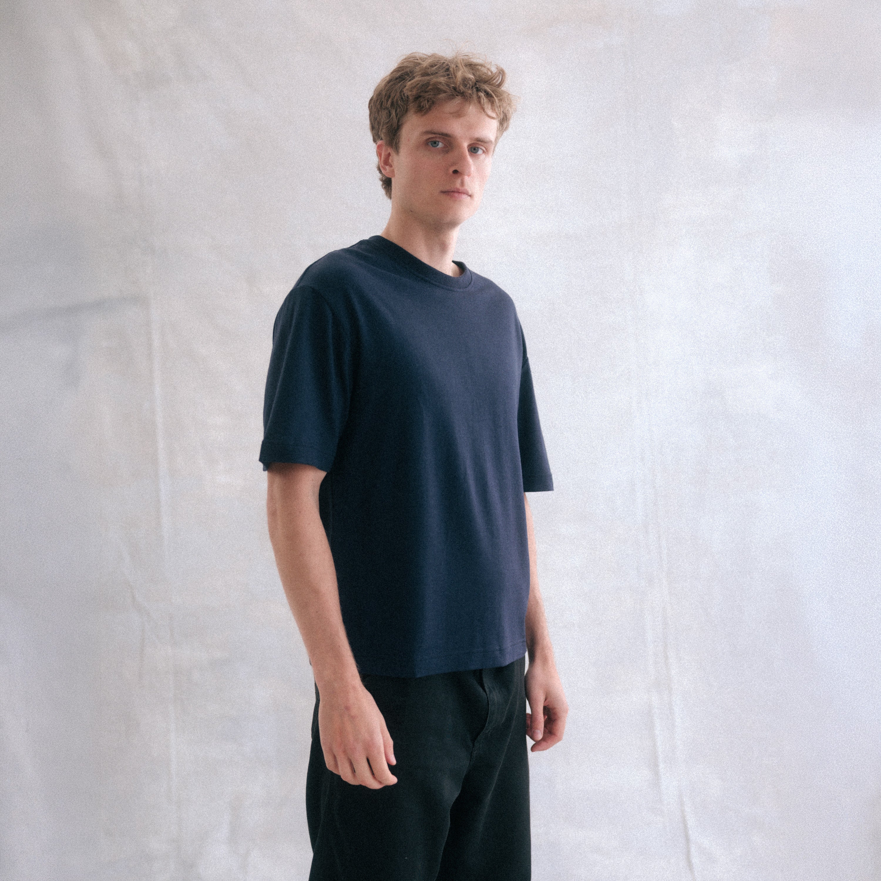 The Box Tee - Blue