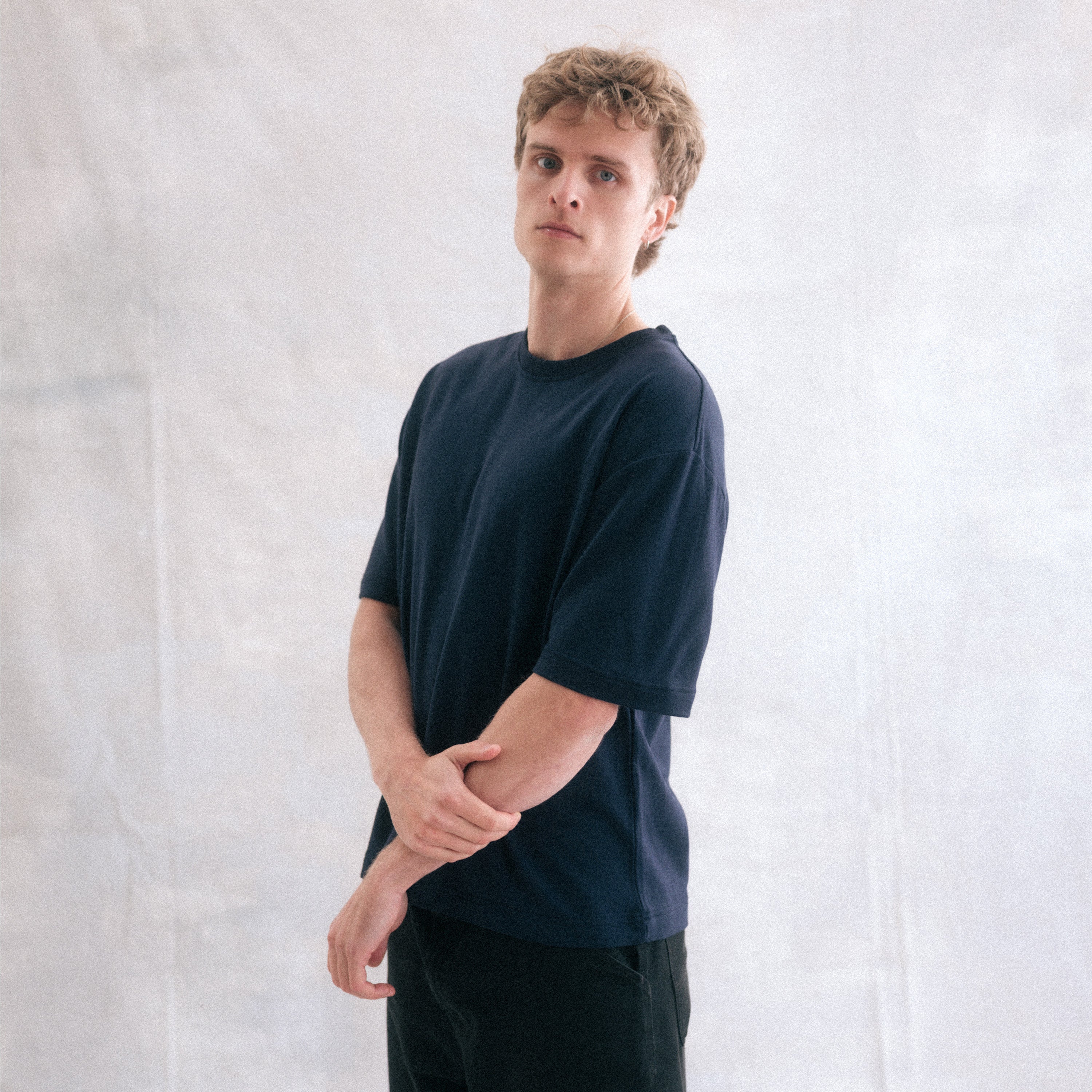 The Box Tee - Blue