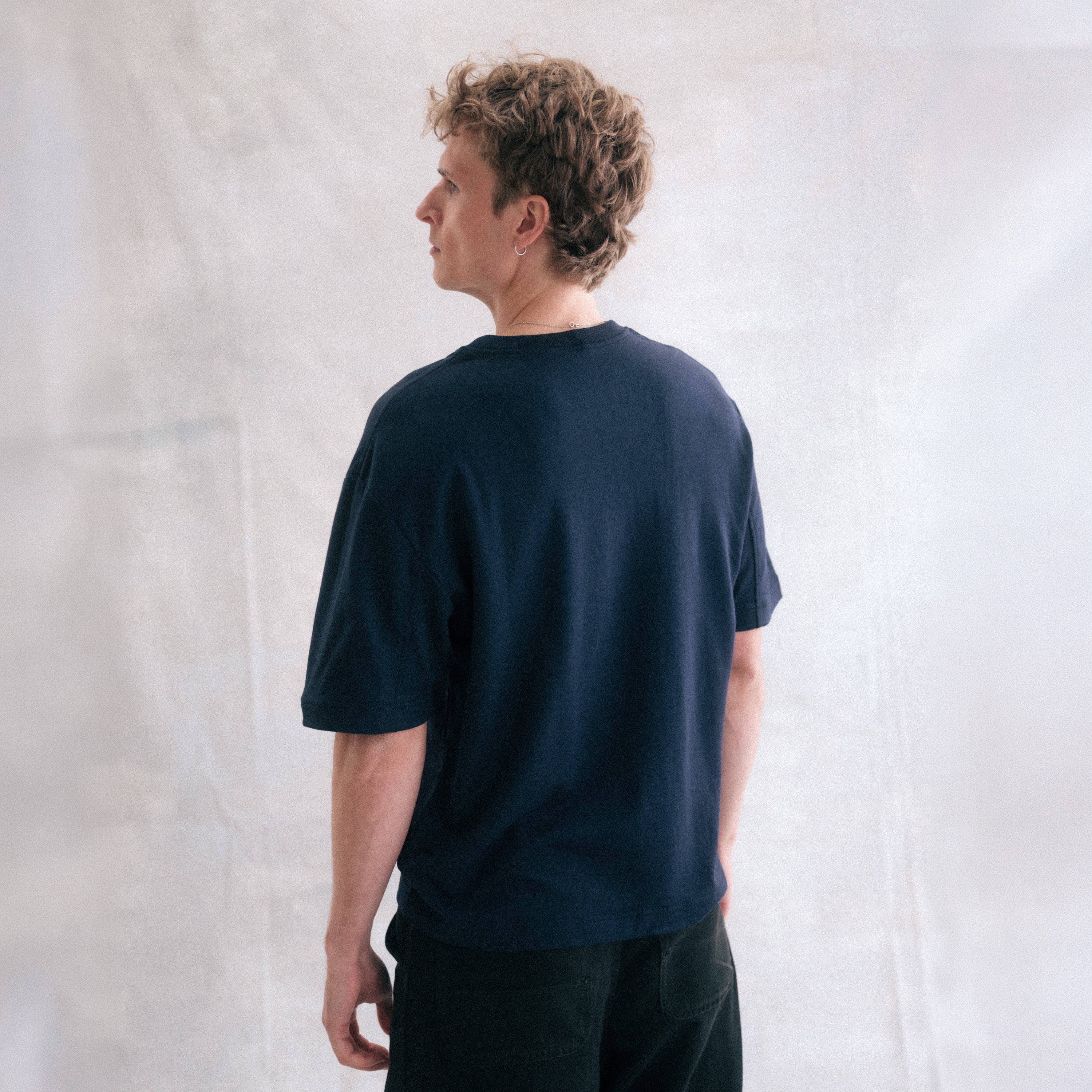 The Box Tee - Blue